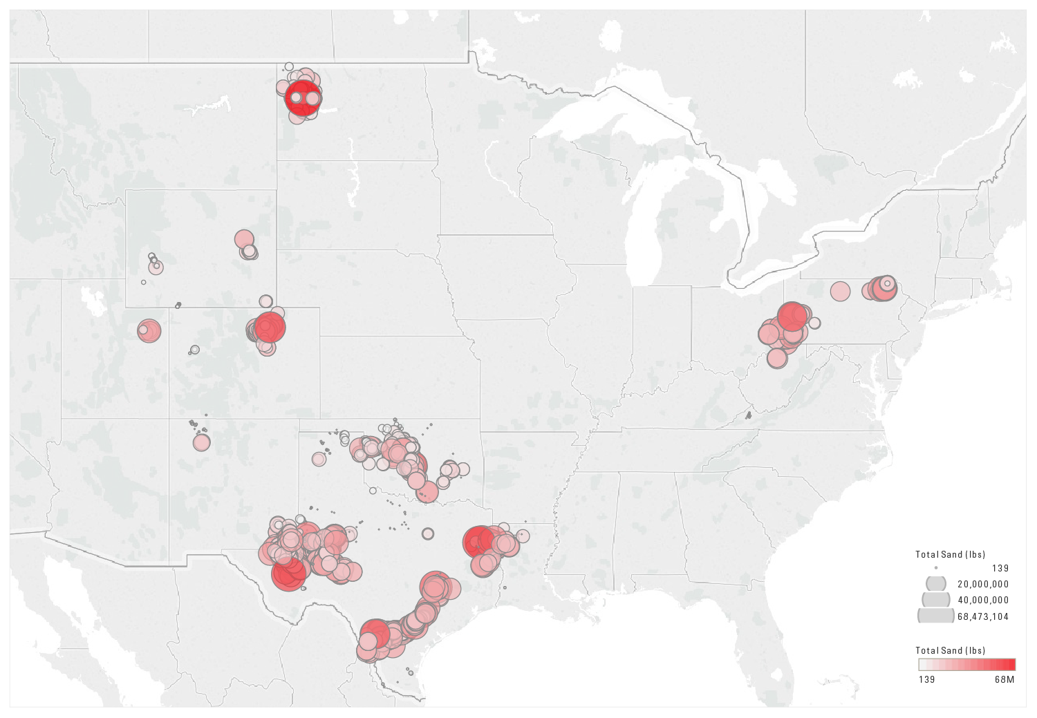 Sand Issues in the United States