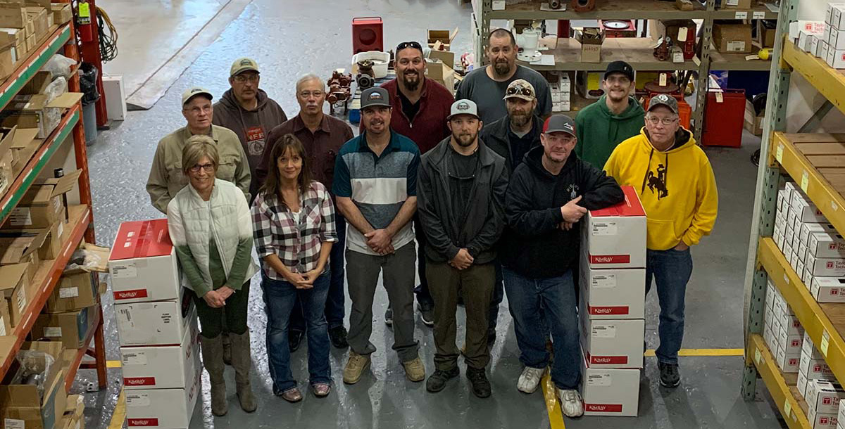 Rocky Mountain Oilfield Warehouse Team in Casper, WY