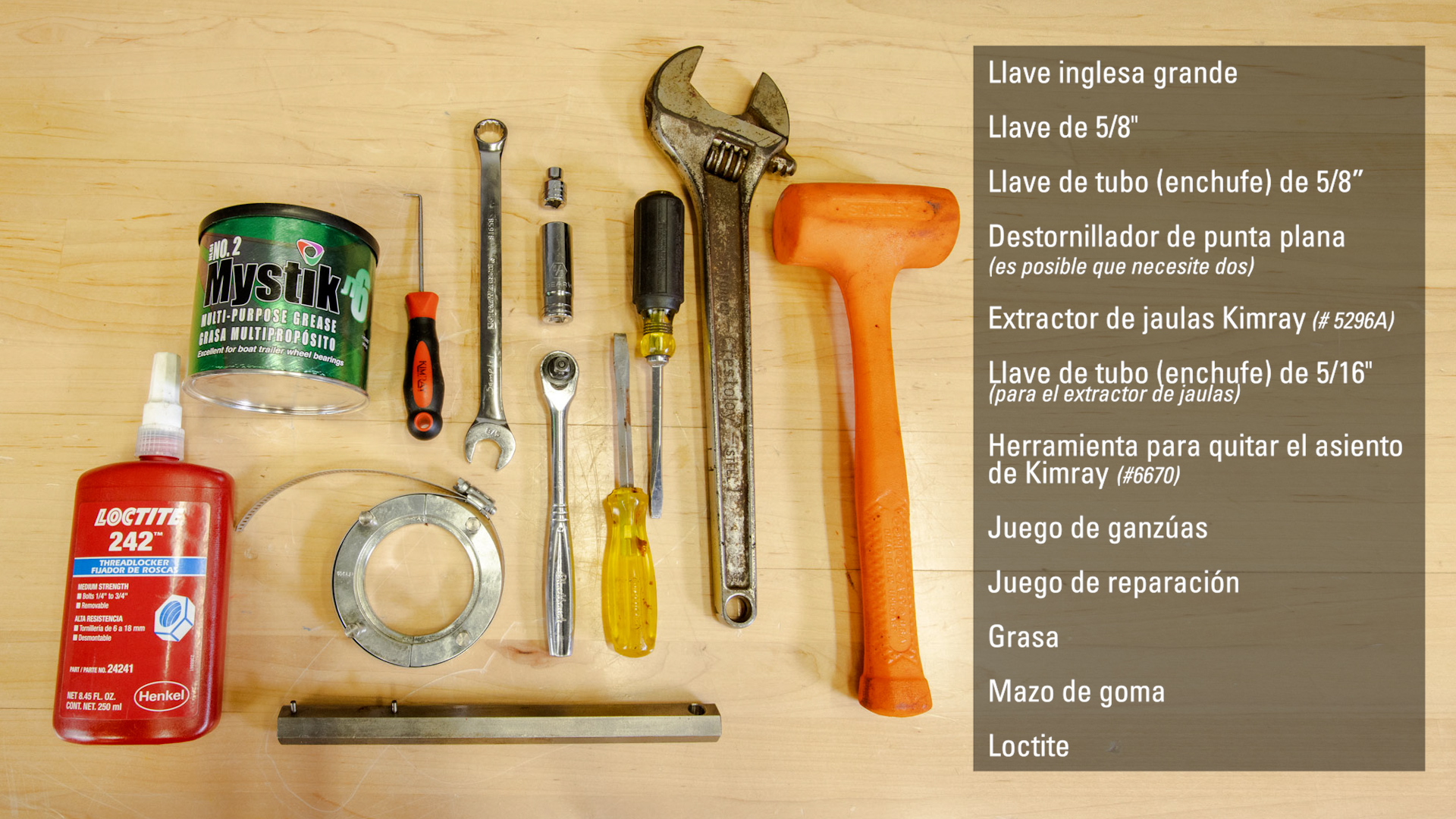 las herramientas que necesitará