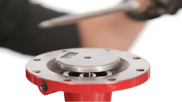 lifting the stem guide assembly