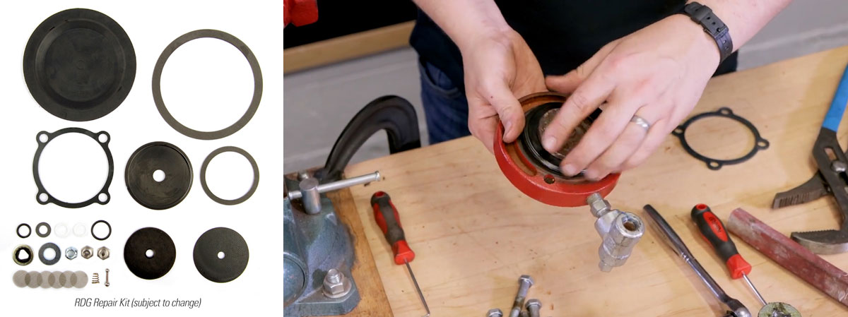 Regulator repairs are easy and there are videos to help