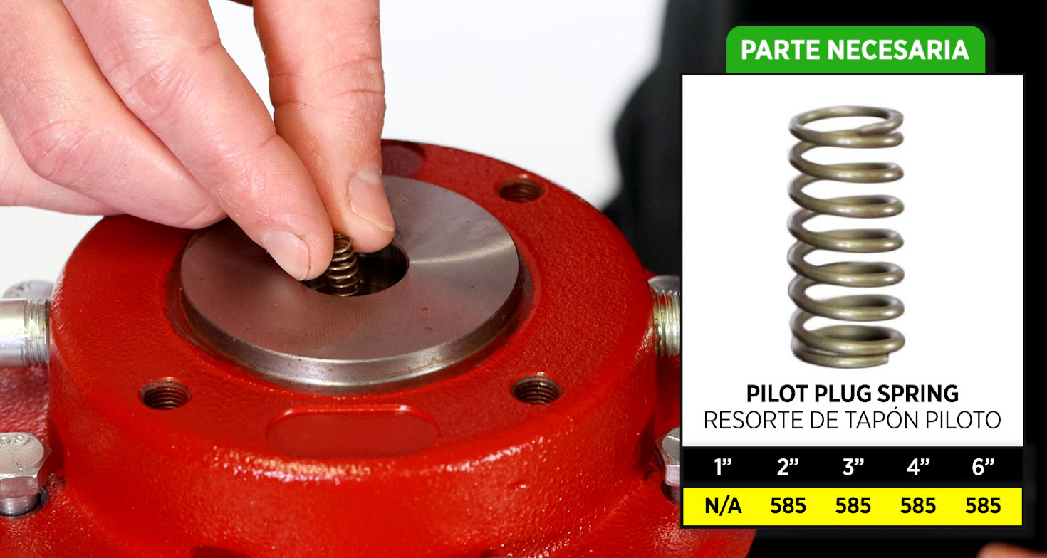 resorte de tapon piloto