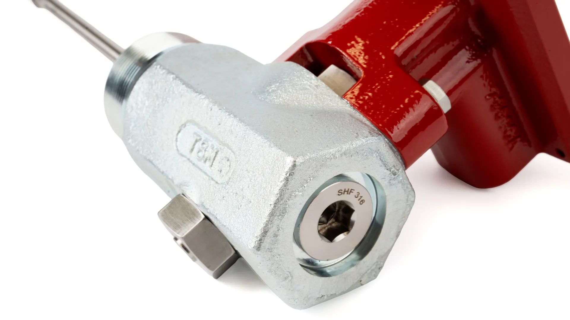 Kimray Electric Level Sensor Paraffin Cleanout Port