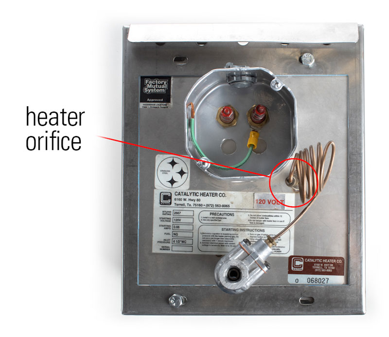 Heater Orifice