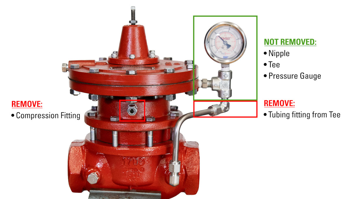 photo illustrating differences of how to disassembly the OBPS