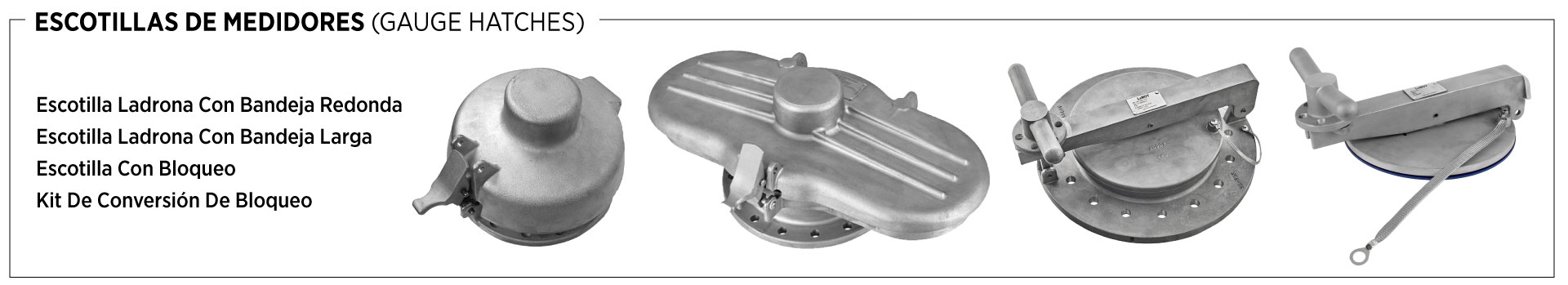 escotillas de medidores