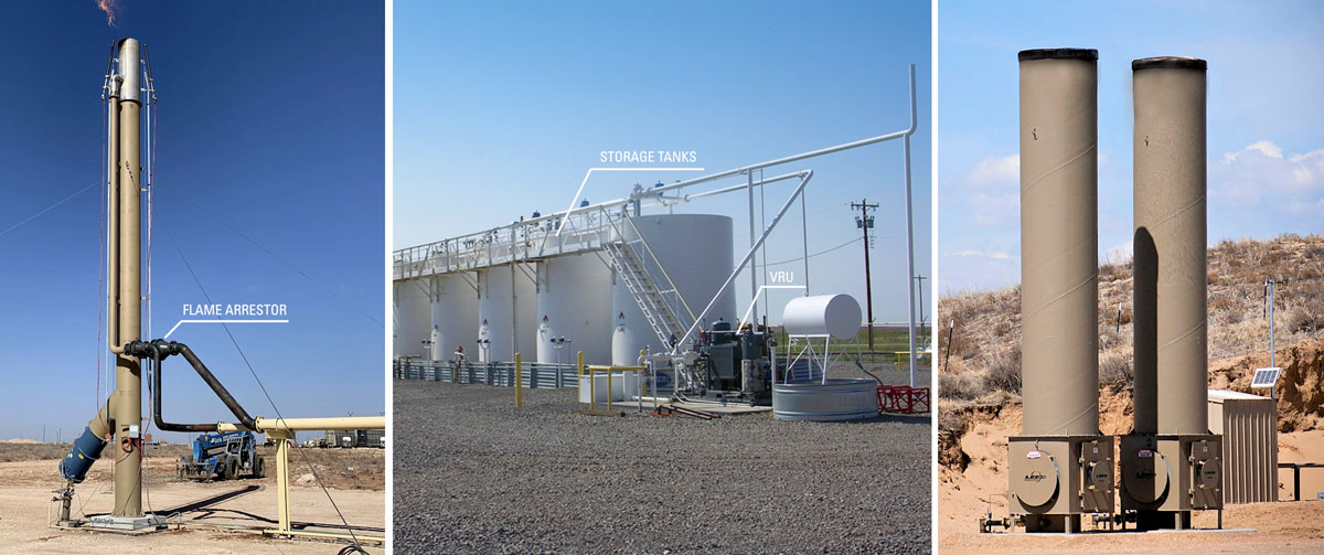 examples of vessels with arrestors