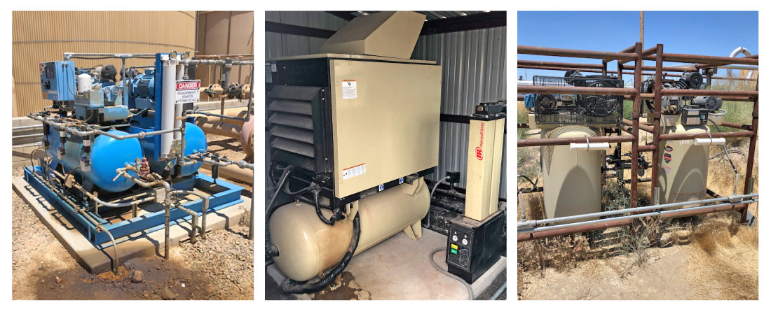 air compressors for natural gas pneumatic controllers